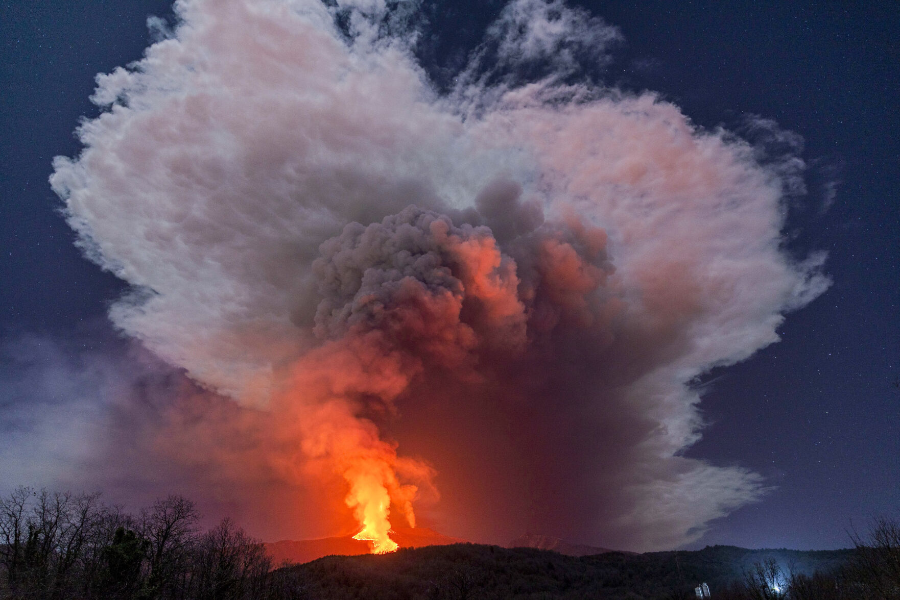 APTOPIX Italy Etna Volcano Eruption